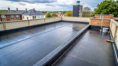 Notre zone d'activité pour ce service Nettoyage et démoussage professionnel de toiture plate avec inspection visuelle et vérification des évacuations d’eau à