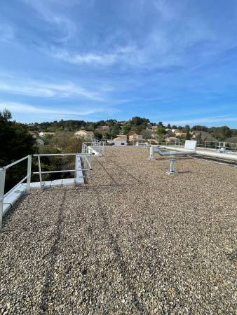 Notre zone d'activité pour ce service Rénovation de toiture plate avec remplacement de l’isolant thermique et étanchéité bicouche bitume sur béton à